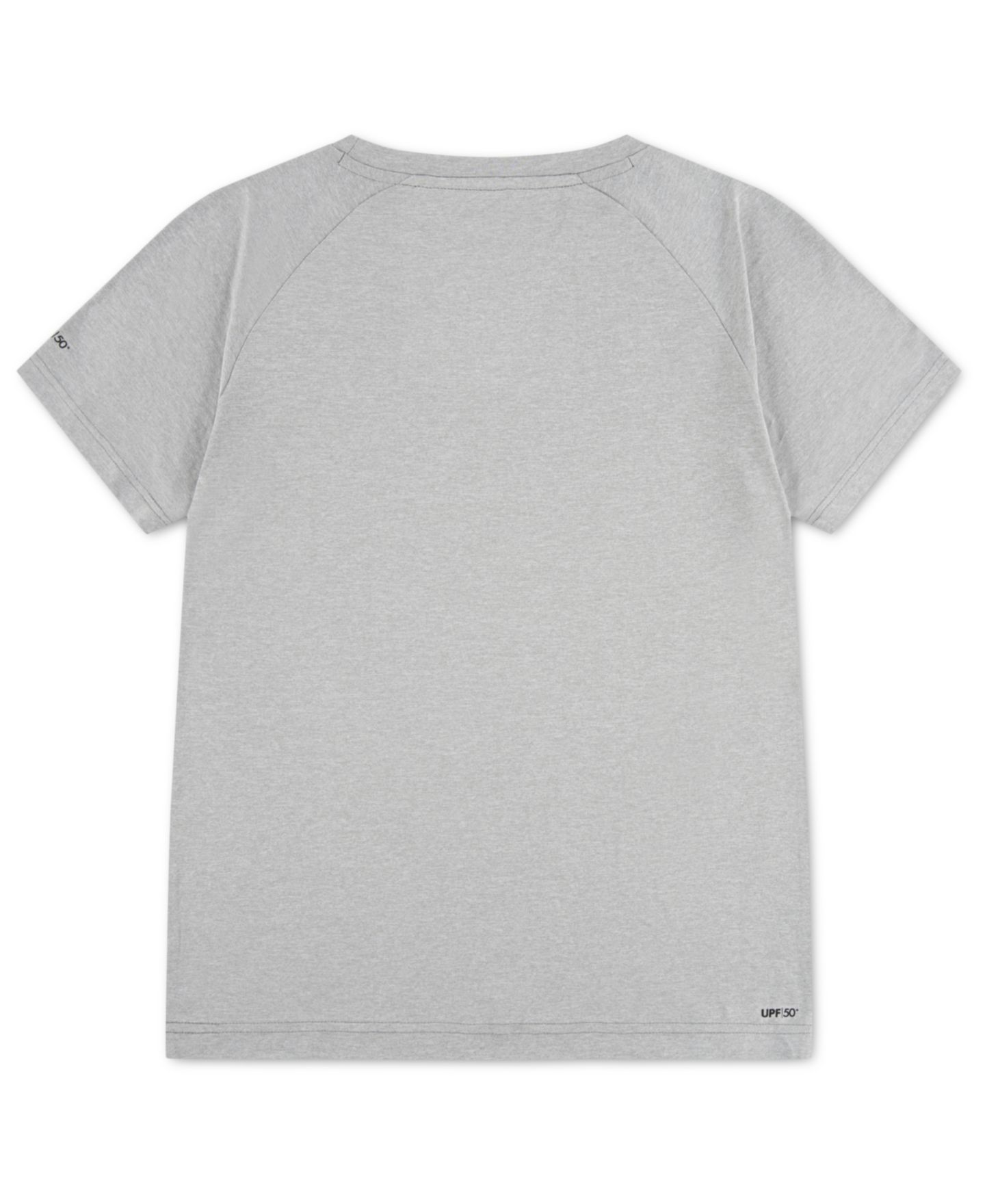 Футболка Hurley Icon Logo Swim T-Shirt для мальчиков, цвет: Серый меланжевый — фото 5