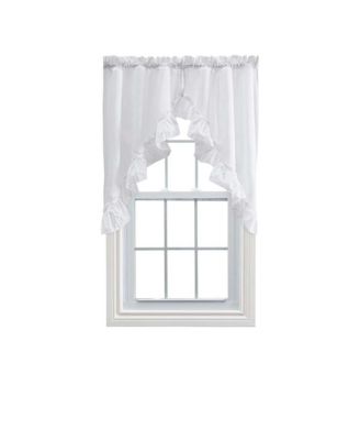 Stacey 1.5" Rod Pocket Ruffled Swag