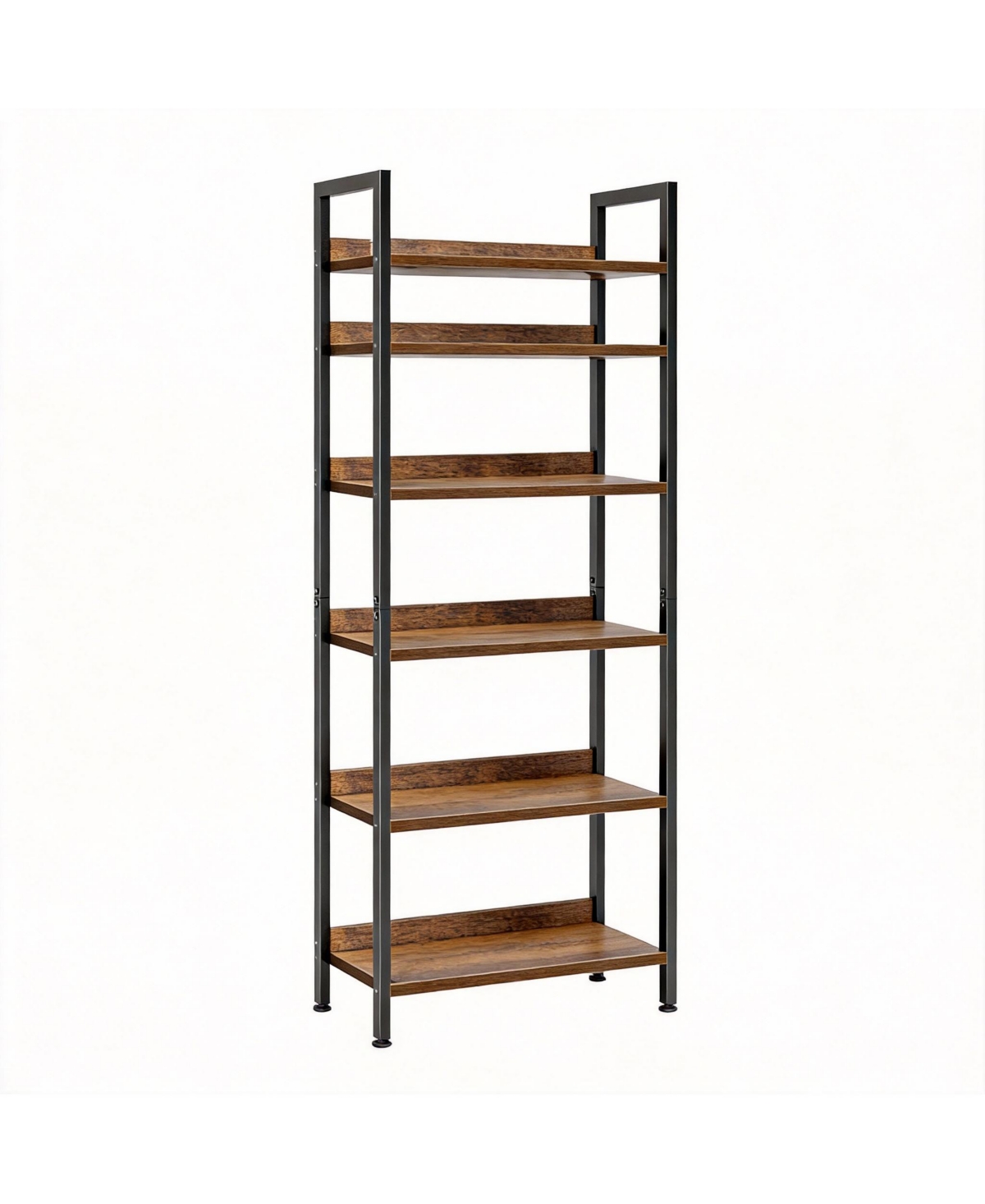 Yigii Multifunctional Bookshelf - Modern Design, Waterproof Panels, Easy Assembly - Brown