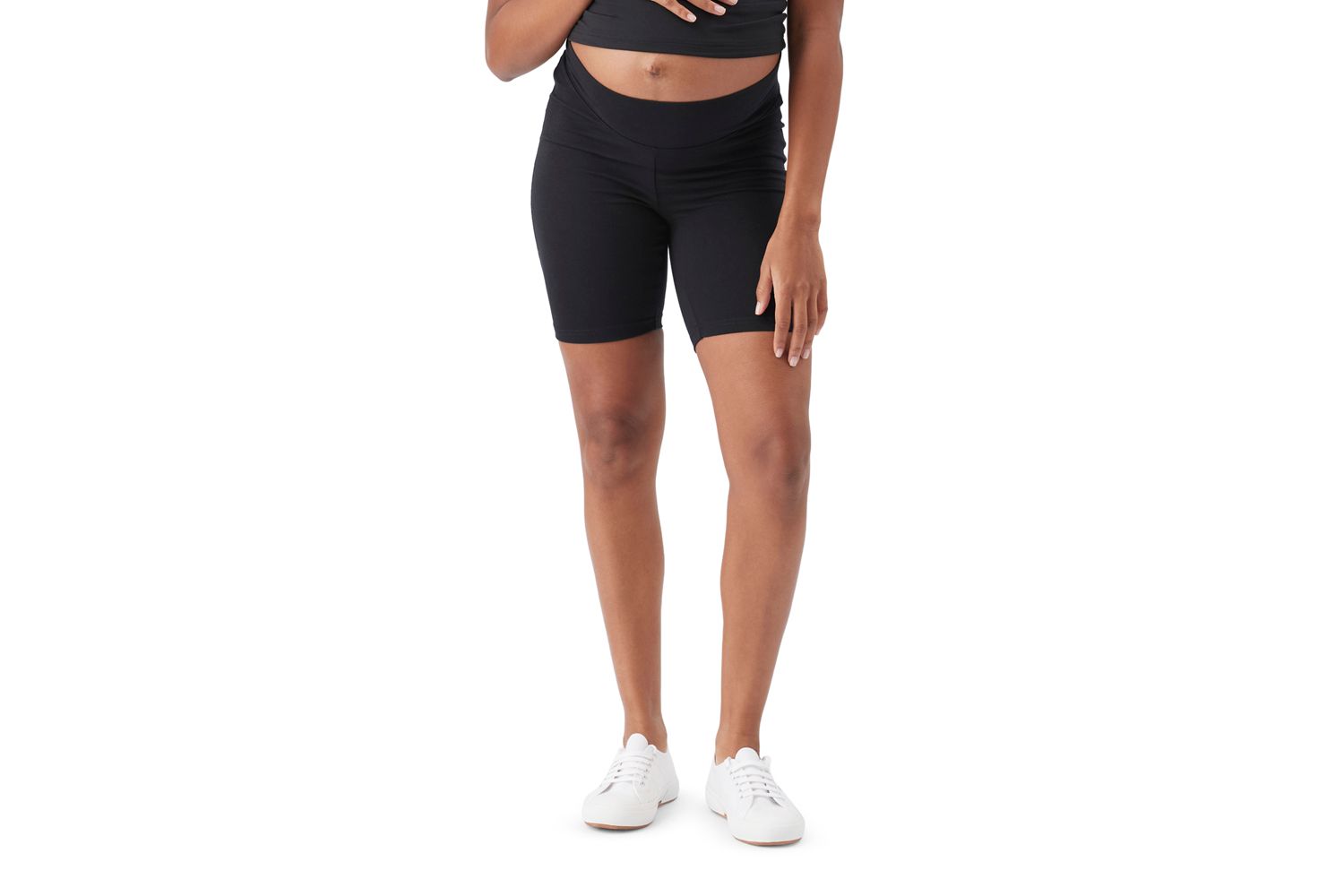 Maternity Ripe Organic Cotton Bike Shorts
