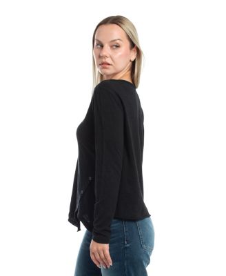 Women's Long Sleeve with Asymmetrical Hem Tee