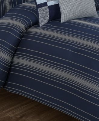 Harper Striped 3-Pc. Comforter Set, Full/Queen