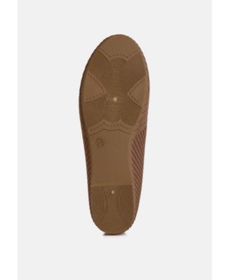 Womens Ammie Solid Casual Ballet Flats