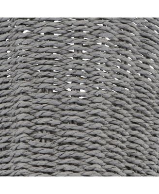 Woven Laundry Basket with Handles and Liner, Basket