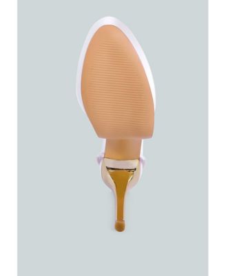 Womens Passion Fruit Dramatic Platform Lace-Up Heel Sandals