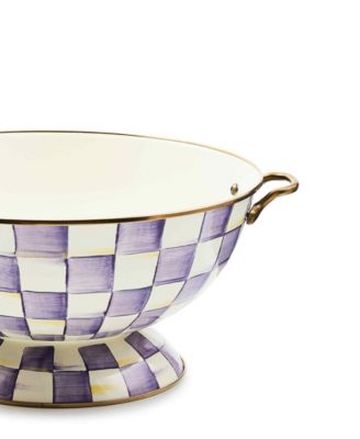 Violet Check Everything Bowl