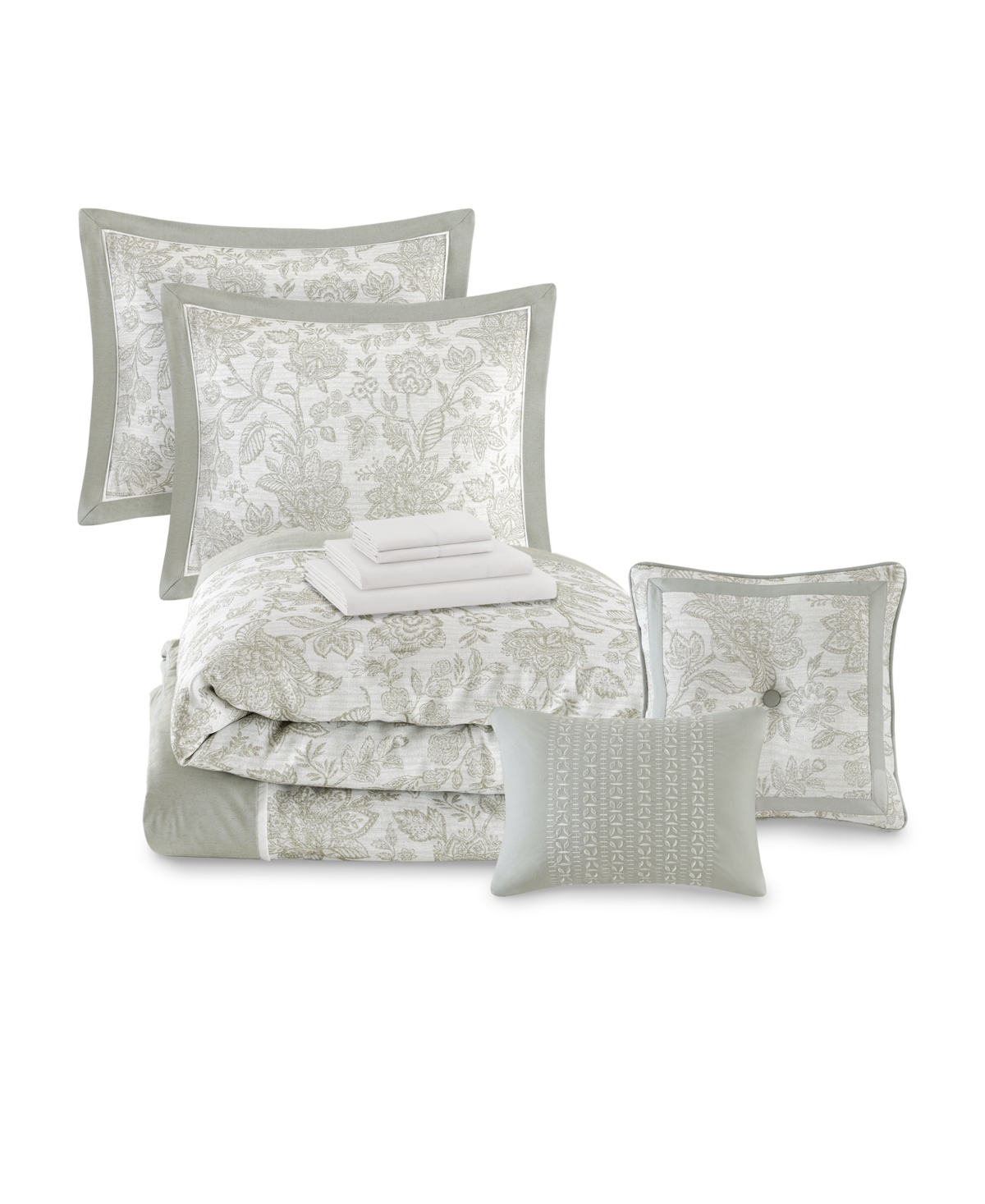 Addison Park Fiona Floral 9-Pc. Comforter Set