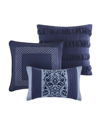 Bella Floral 14-Pc. Comforter Set, King