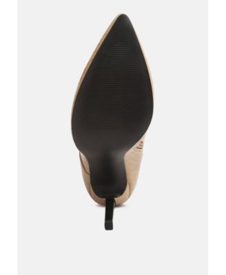 knocturn croc textured over the  boots