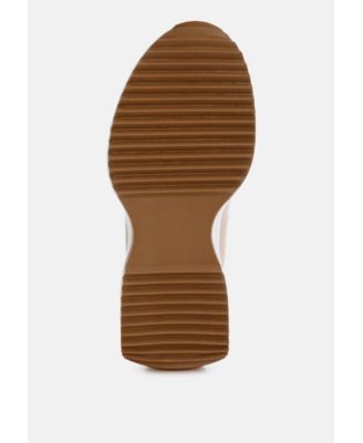 Womens Lepark Real Leather Leopard Print  Sneakers