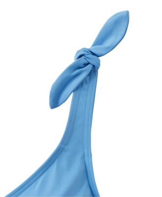 Women's Tie Shoulder Flutter Tankini Top 22.5"