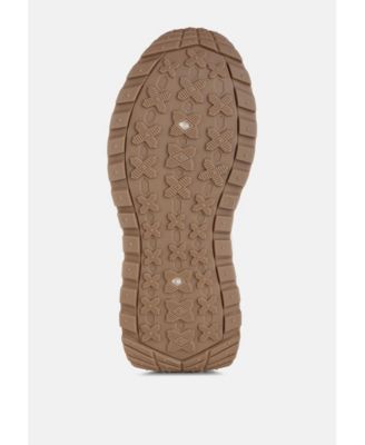 Womens Squeaker Chunky Anti-Skid Lace-Up Sneakers