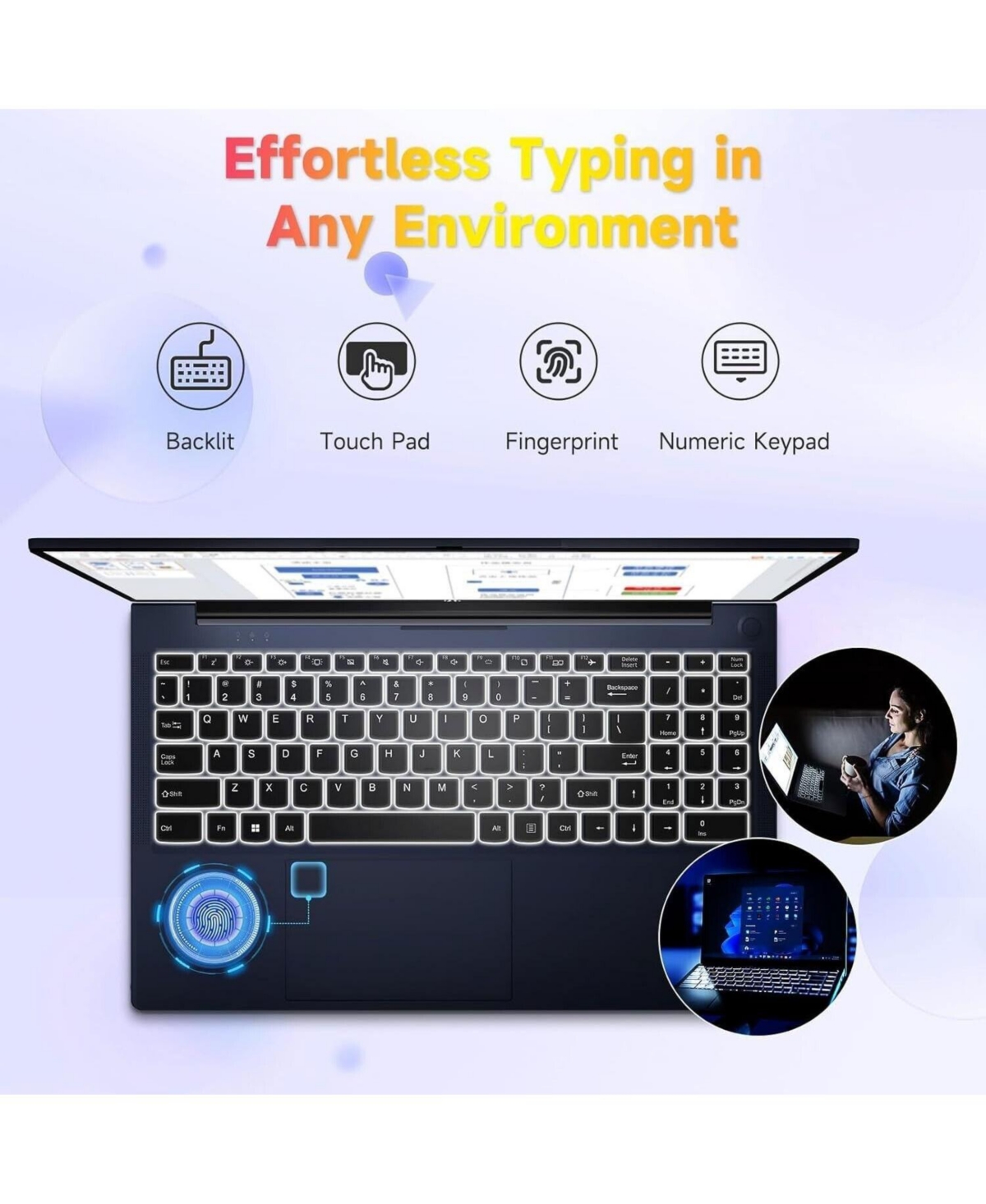 Nimo 15.6" Ips Fhd-Laptop Intel 6 Cores i3-1215U 32GB Ram 512GB Ssd 4.4GHz