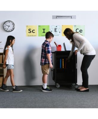 30-Bay Charging Cart, Black