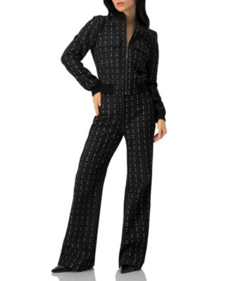 Women's Textured Wide-Leg Jeans