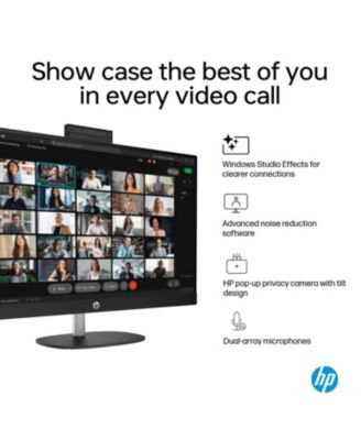 Essential 27" All-in-One Intel Core Ultra 7 32GB RAM Intel Graphics 1TB SSD Storage Windows 11 Home 60Hz - Black