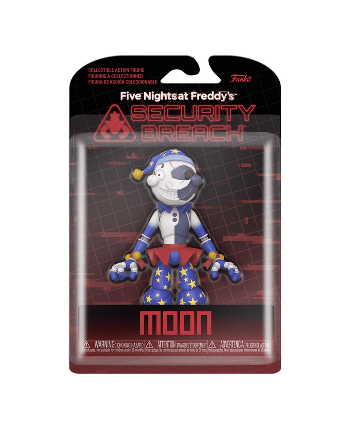 Детская фигурка Funko Five Nights at Freddy's Moon 5-Inch Articulated Action Figure, Ages 3+ — фото 3