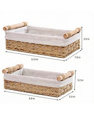 Handmade Paper Rope Storage Baskets