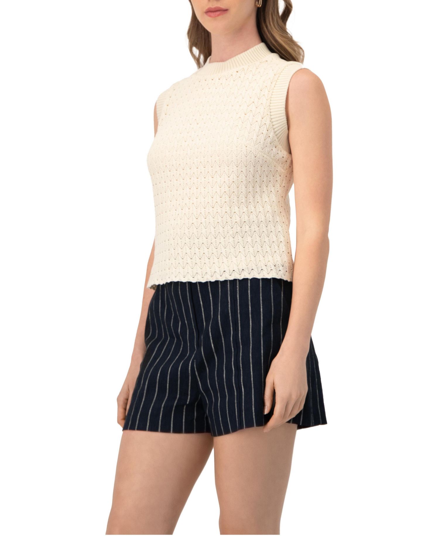 Women's Sleeveless Knitted Top