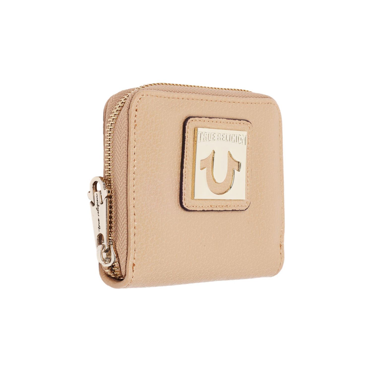 Horseshoe Plaque Mini Zip-Around Wallet