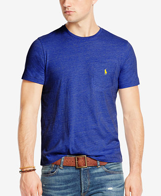 Polo Ralph Lauren Men's Jersey Pocket Crewneck - T-Shirts - Men - Macy's