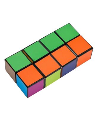 2-in-1 Split Magic Cube, Transformable Fidget Toy, Morphs into Star & More