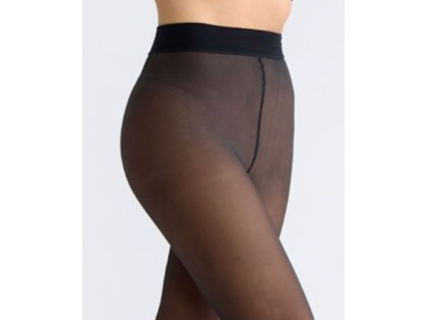 Женские колготки Hanes Allstar Products Group Light Nude Sheer-Illusion Tights, цвет: Тёмный телесный — фото 2