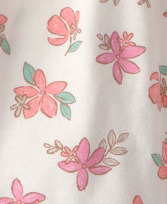 Girls' Toddler 2T-5T Floral Top and Shorts, 2-Piece Set