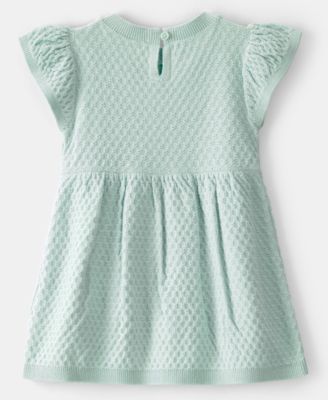 Baby Girls' Ruffle Sweater Dress