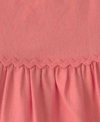 Girls' Toddler 2T-5T Ruffle-Sleeve Tiered Dress