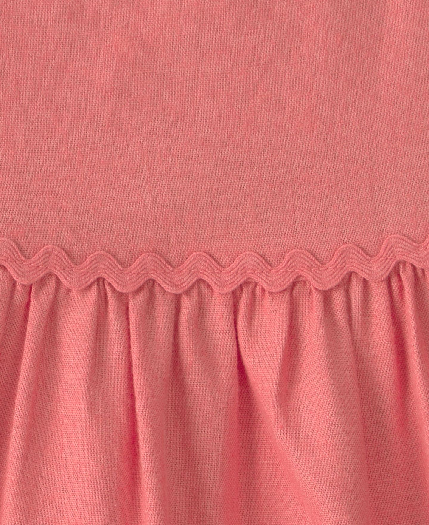 Платье Carter's Ruffle-Sleeve Tiered Dress для девочек-малышей, цвет: Оранжевый — фото 3