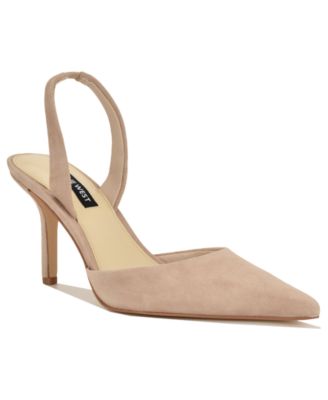 Women's Paytie Suede Slingback Stiletto Pumps