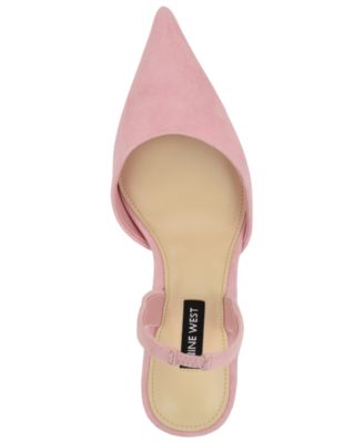 Women's Paytie Suede Slingback Stiletto Pumps