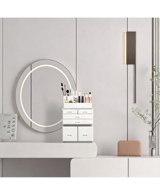 6-Drawer Makeup Organizer with 16