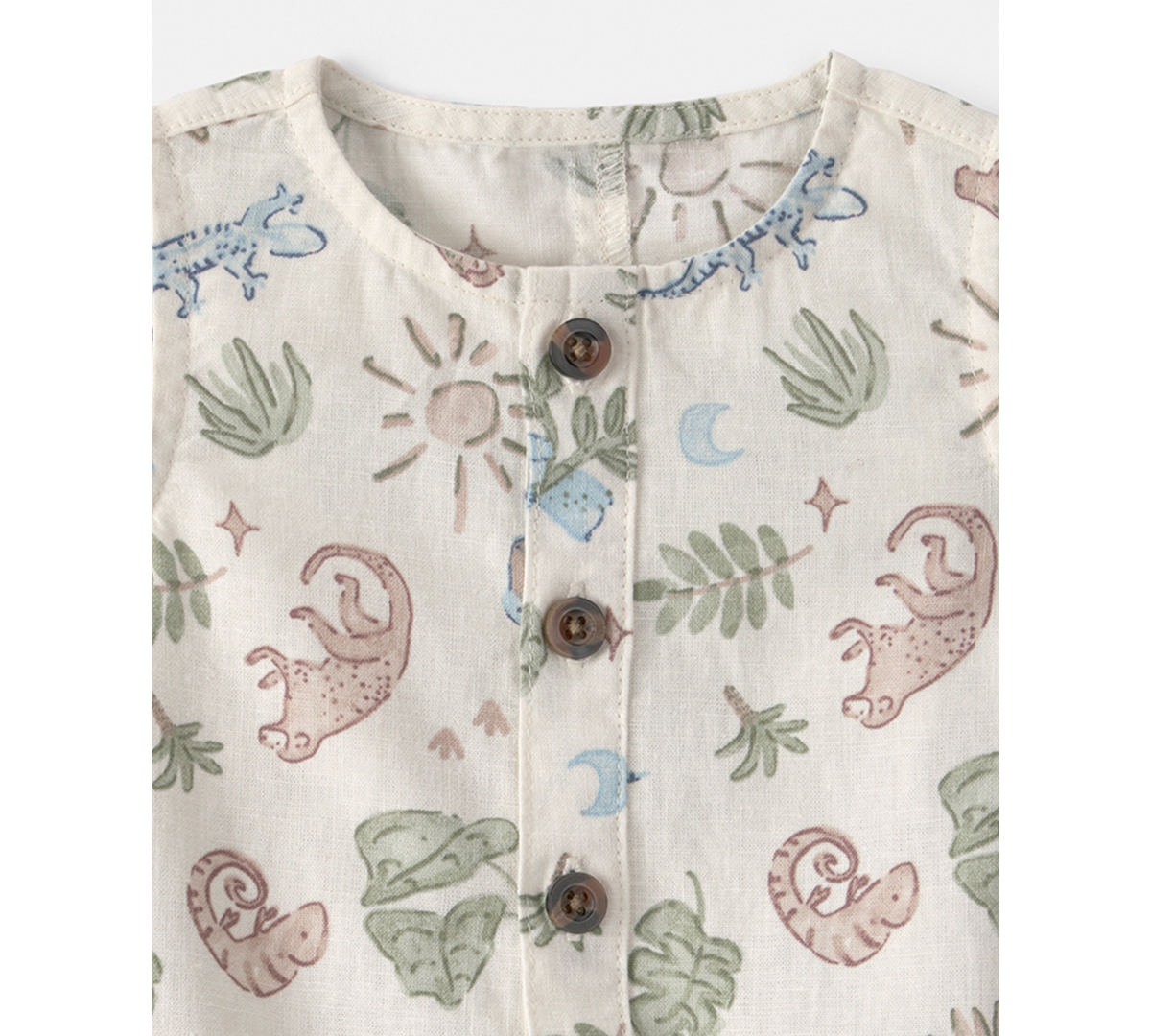 Carter's Baby Boys' Desert Sleeveless Romper