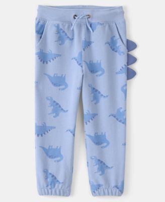Boys' Toddler 2T-5T Dinosaur French Terry Jogger Pants