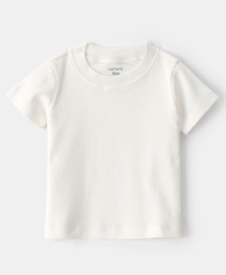 Baby Boys' Short-Sleeve T-Shirt and Stripe Romper, 2-Piece Set