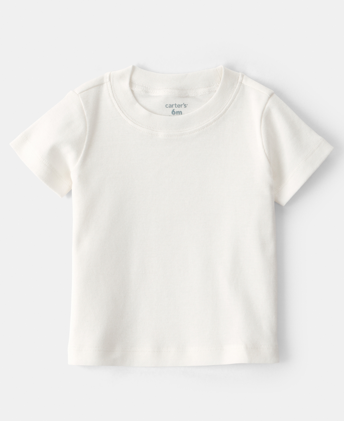 Carter's Baby Boys' Short-Sleeve T-Shirt and Stripe Romper, 2-Piece Set