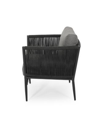 Outdoor Hanford Club Chair Dazzling Textures Exquisite Design Premium Patio Seating for Garden Backyard