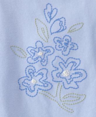 Girls' Toddler 2T-5T Floral Top & Skort, 2-Piece Set