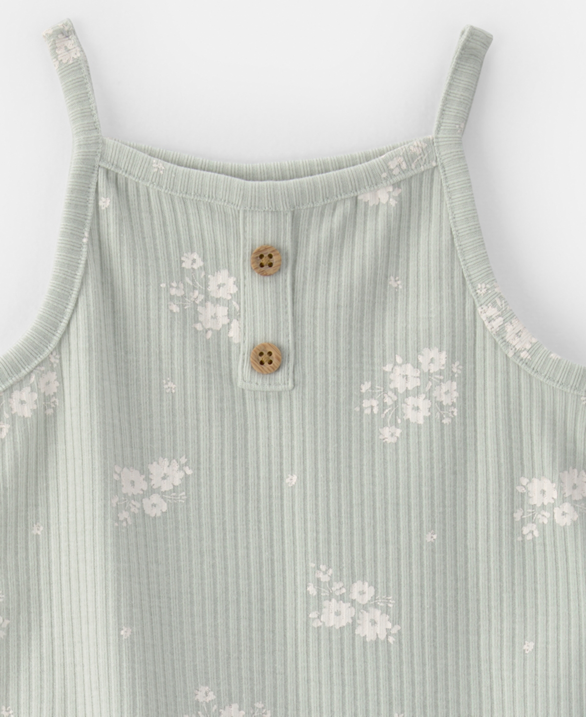 Carter's Baby Girls' Floral Sleeveless Bodysuit & Shorts, 2-Piece Set