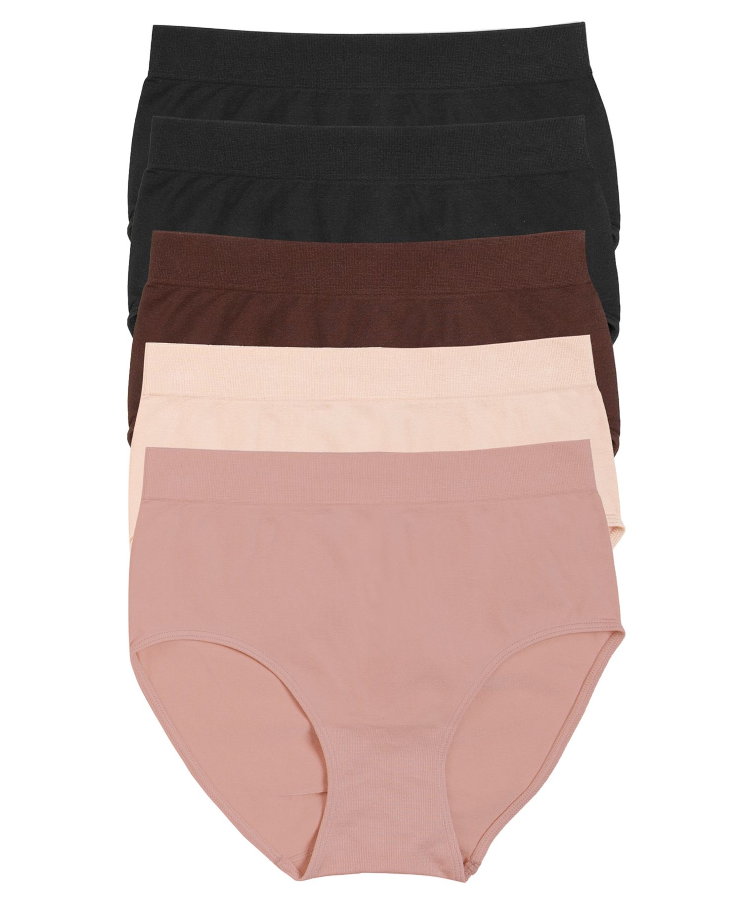 Women's Body Smooth Seamless Brief 5-Pack