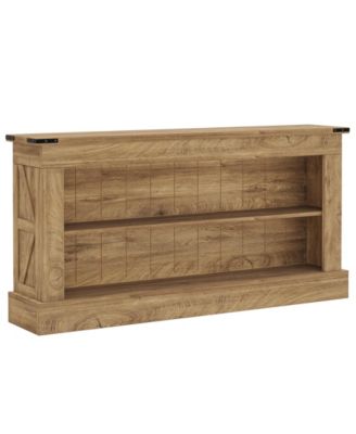 Farmhouse TV Stand for 70-Inch TV, 63" Entertainment Center with Storage, Modern Media Console Table