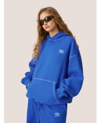 Women's Cloud Essential Fleece Pullover Hoodie Super Baggy Set