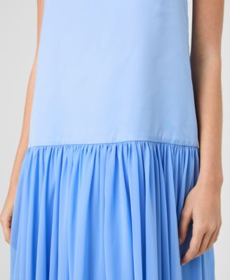 Women's Marina Silky Square Neck Maxi Dress