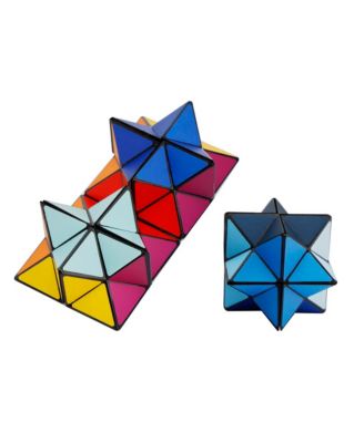2-in-1 Ocean Split Magic Cube, Transformable Fidget Toy, Morphs into Star & More