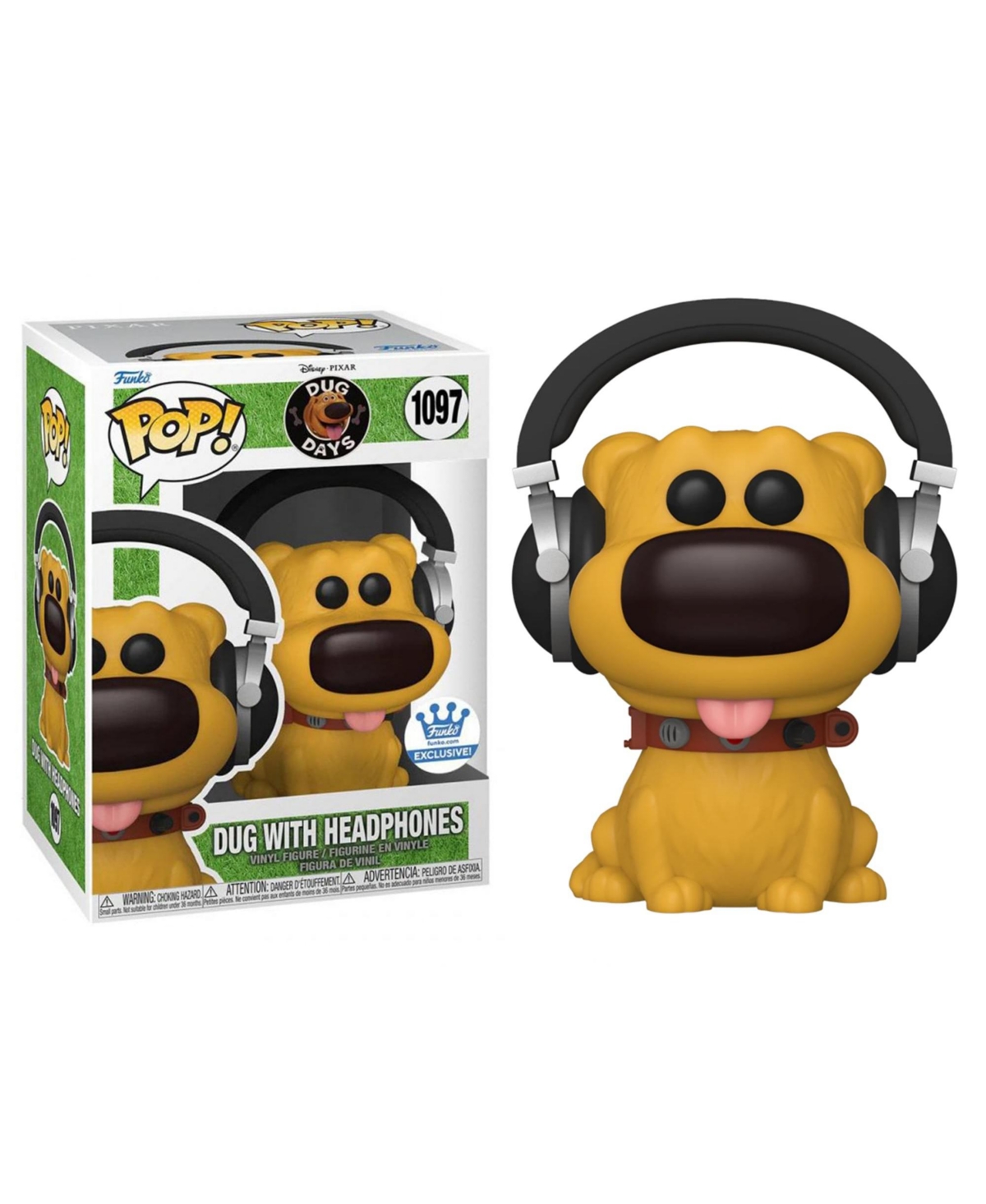 Funko Disney Dug Days Pop | Dug with Headphones