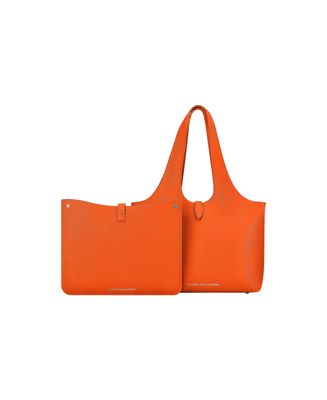 Business Handbag & 13.6" Laptop bag Victoria Hyde Strive Collection Orange