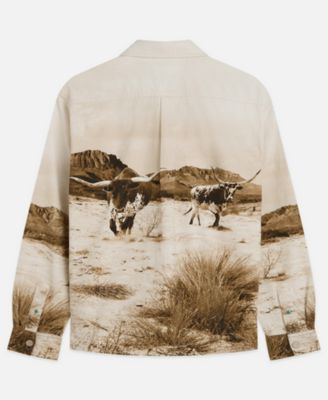 Men's Scenery Long-Sleeve Overshirt