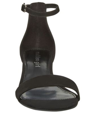 Ileana Two-Piece Block-Heel Sandals